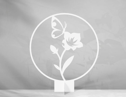 Fjärilen & stora blomman